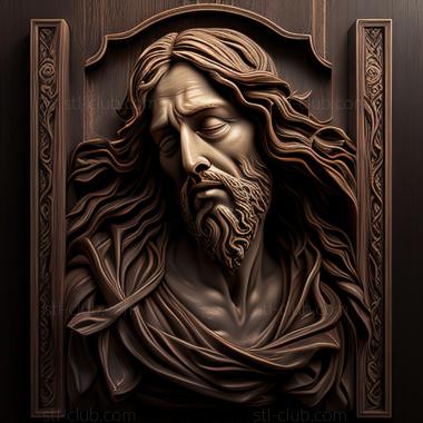 3D model st jesus (STL)